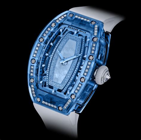 richard mille see through watch|richard mille sapphire watch case.